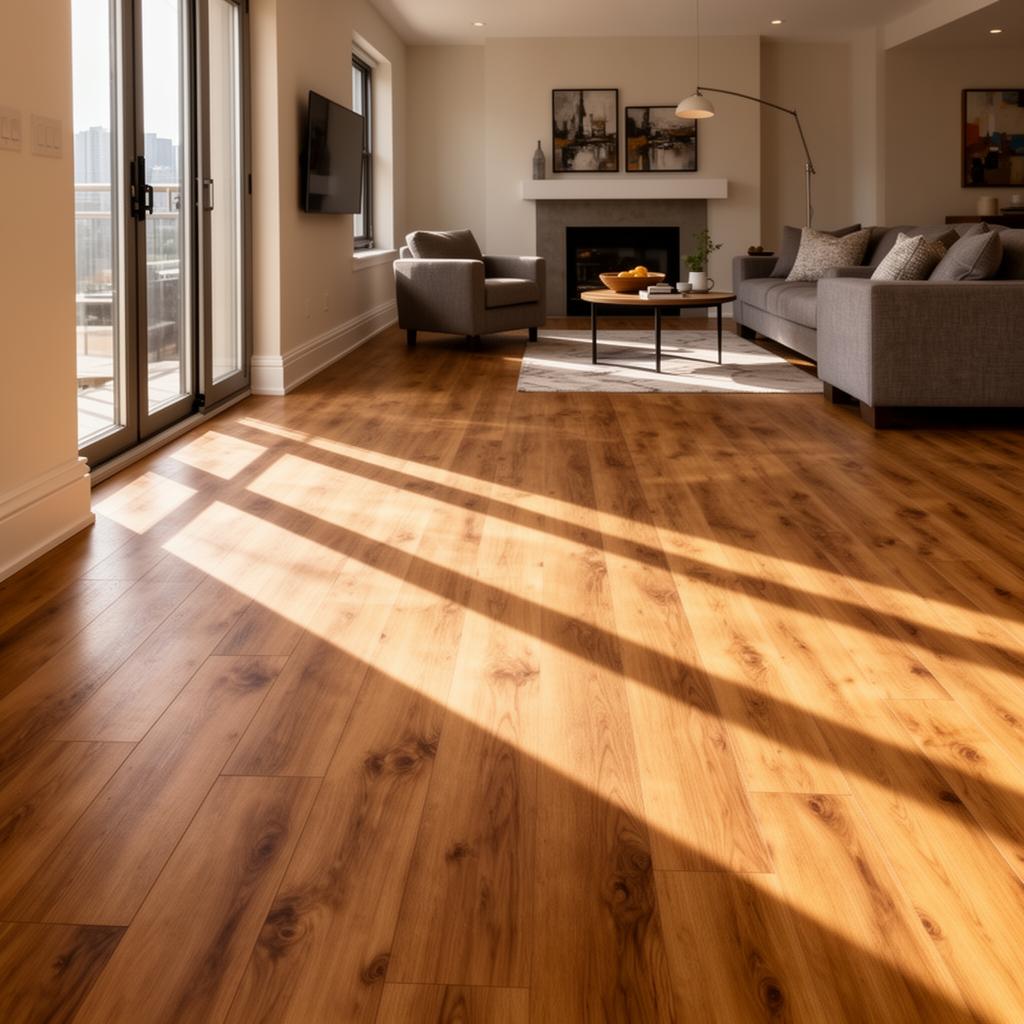 Hardwood flooring installation